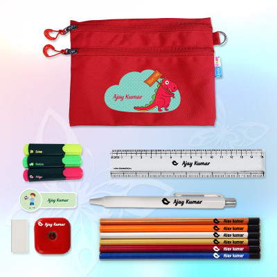 Metallic Stationery Pouch